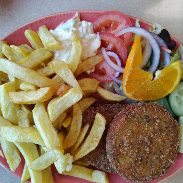 Fish Cake and Chips