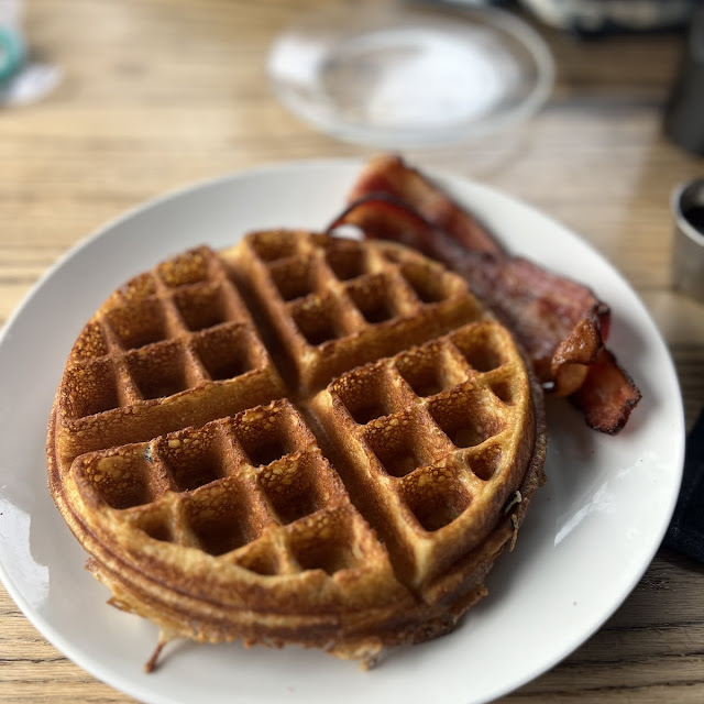 Waffle w Side of Bacon