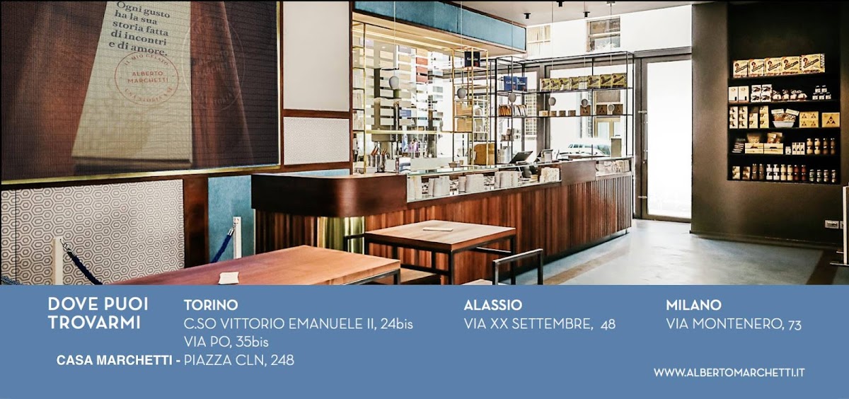 Alberto Marchetti Gelaterie via Po