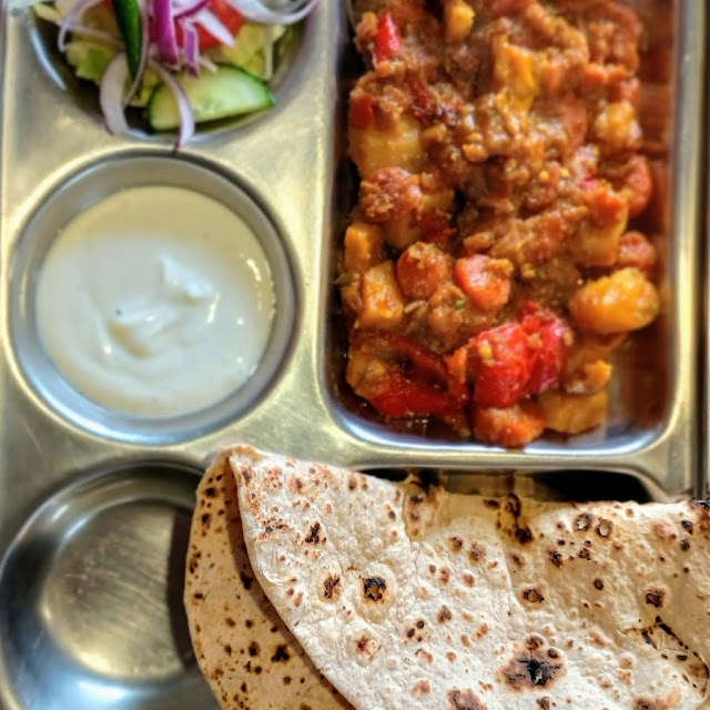 Mix Vegetables Thali