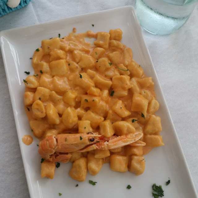 Gnocchetti Alla Crema Di Scampi