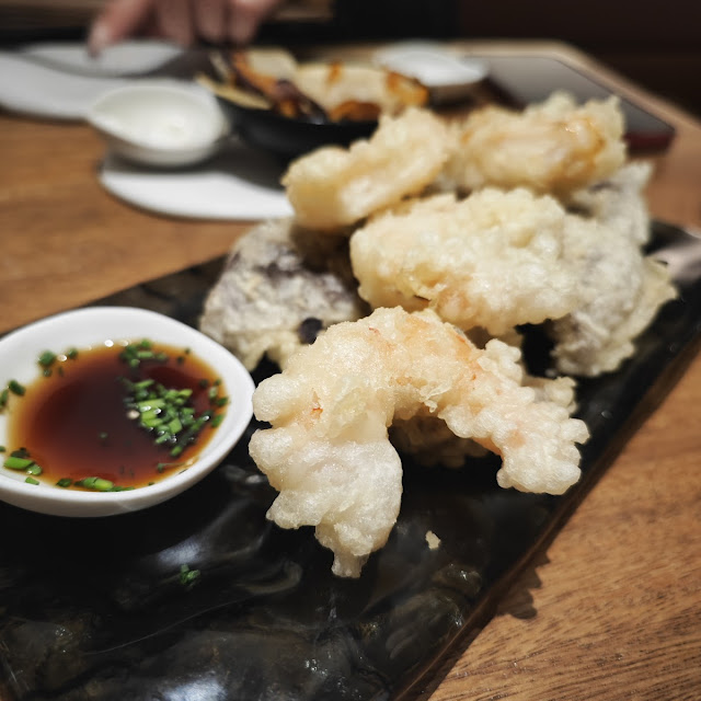 Langostinos En Tempura