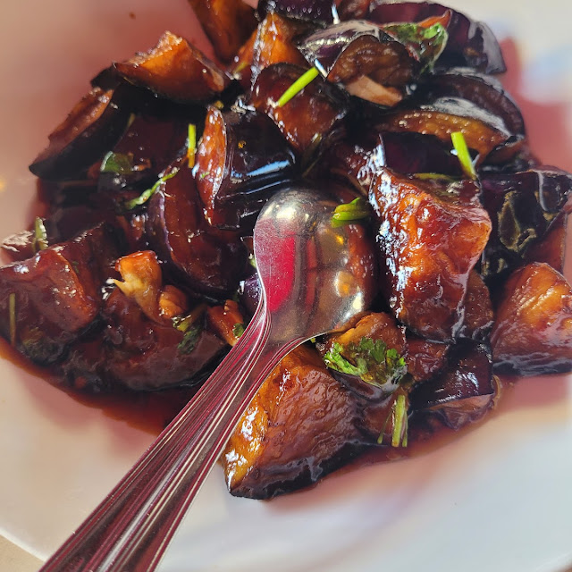 Braised Aubergines