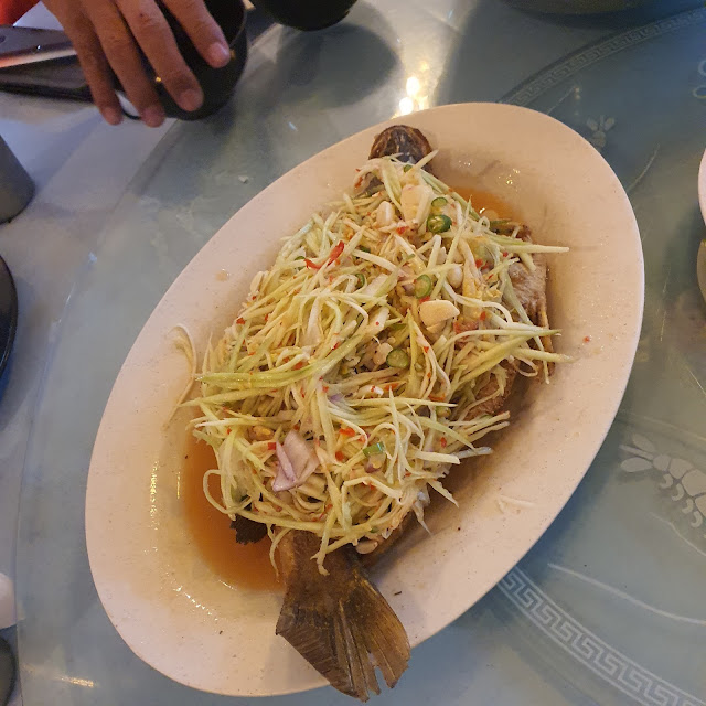 Deep-Fried Mango Fish