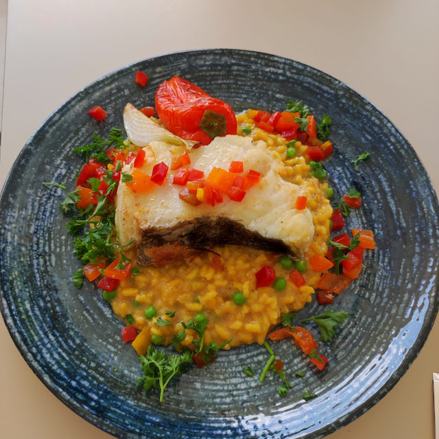 Dos de Cabillaud Et Risotto