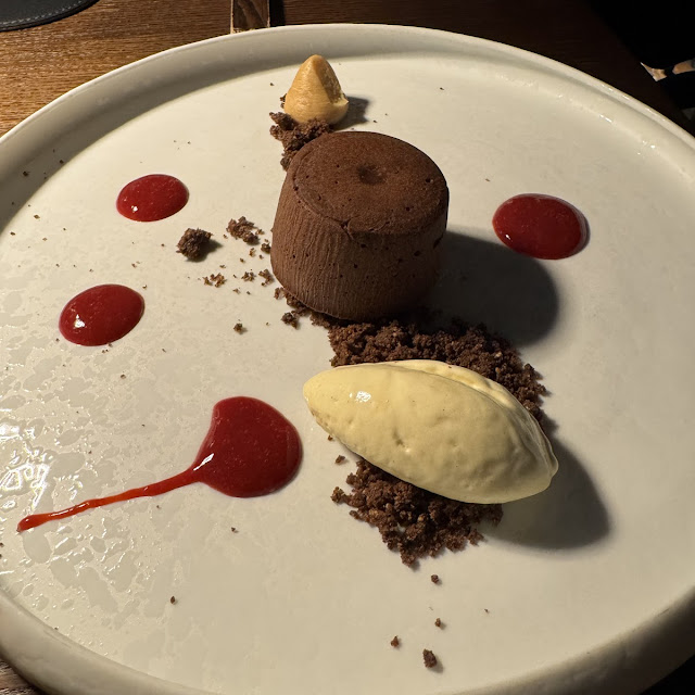 Cuore Caldo Al Cioccolato Con Gelato