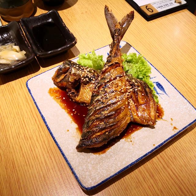 Sashimi to Saba Shioyaki Teriyaki Set