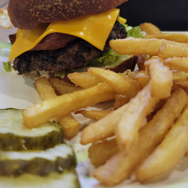 Burger and Fries