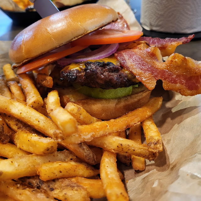 Bluegrass Burger and Fries
