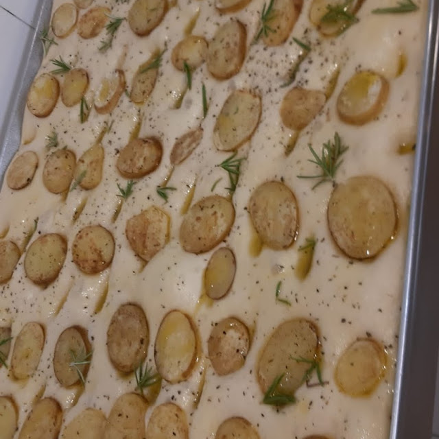 Focaccia Con Le Patate Al Forno