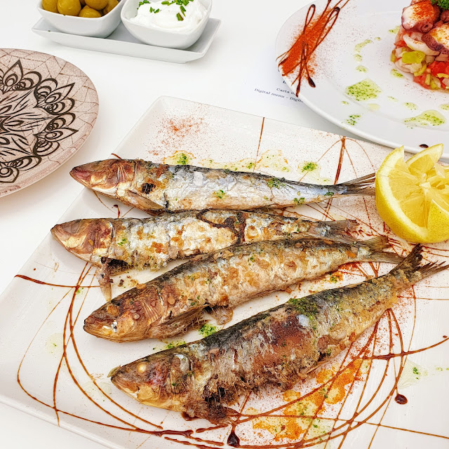 Sardinas A la Plancha