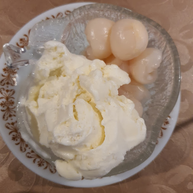 Lychees and Ice Cream