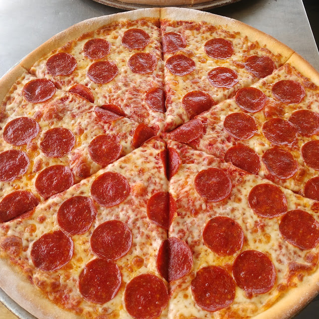 Half Cheese Pepperoni Pizza