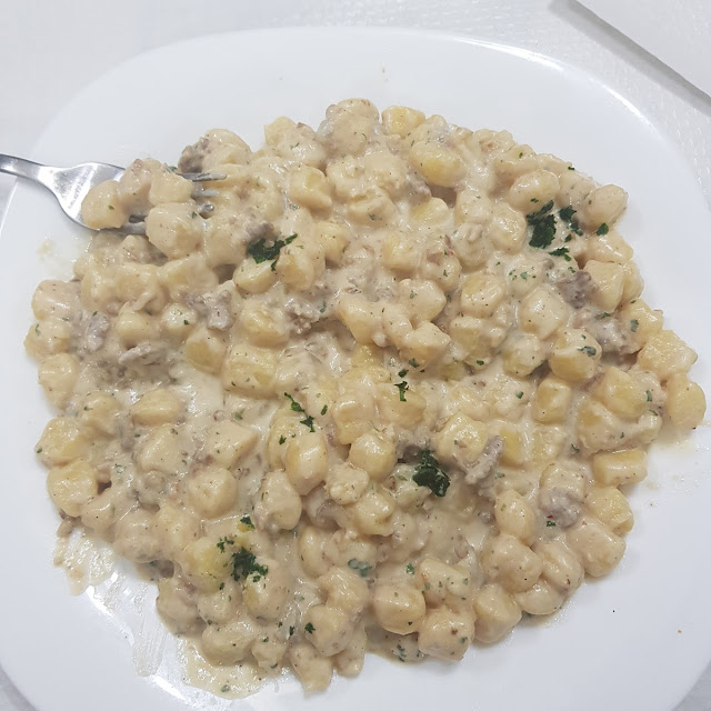 Gnocchi 4 Formaggi E Salsiccia