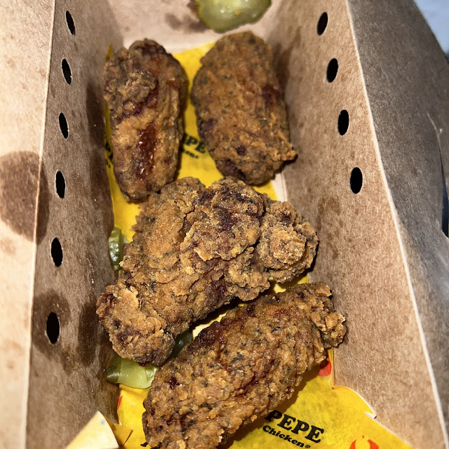 Ailes de Poulet Marine À la Coriandre