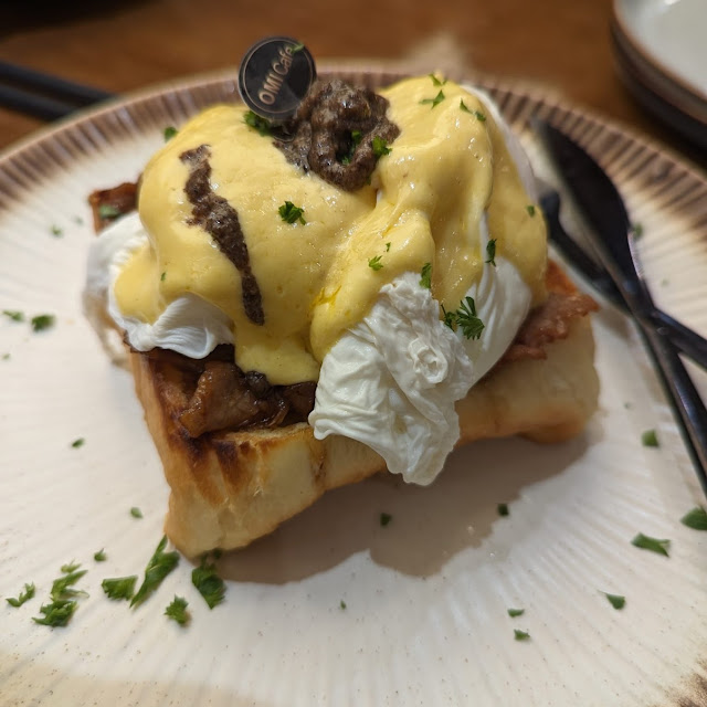 Signature Truffle Wagyu Egg Benedict Toast