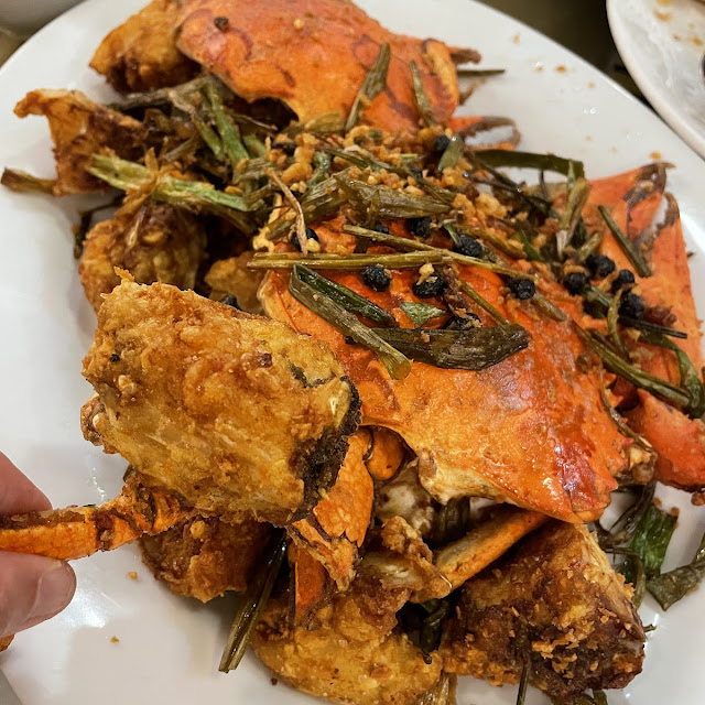Golden Crabs with Salted Egg