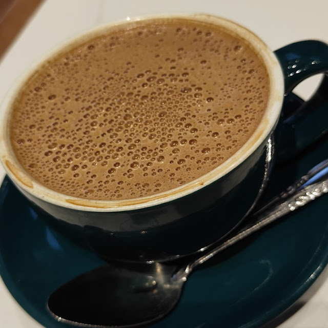 Cham Panas Local Coffee Mix with Hot Milk Tea