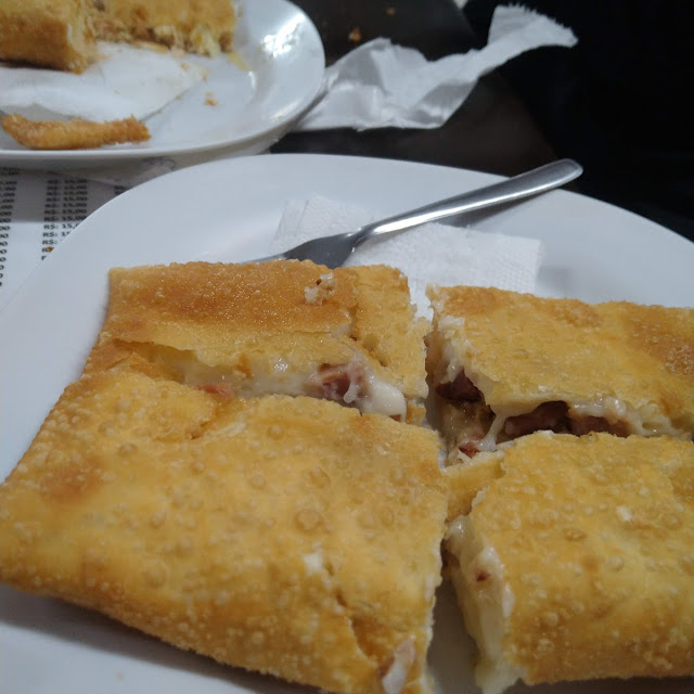 Pastel de Aipim Com Bacom