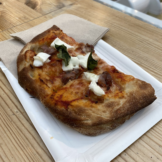 Sausage And Mozzarella Pizza
