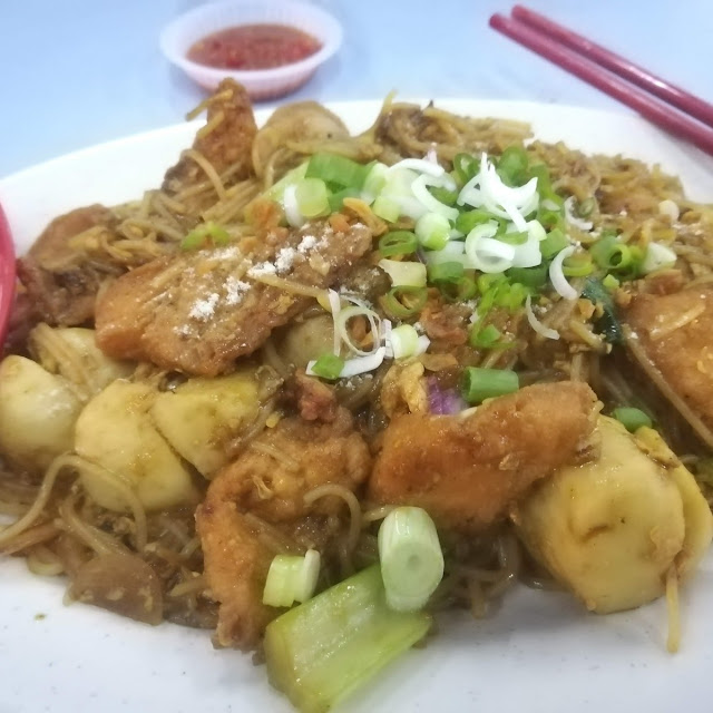 Fried Fish Meat Beehoon