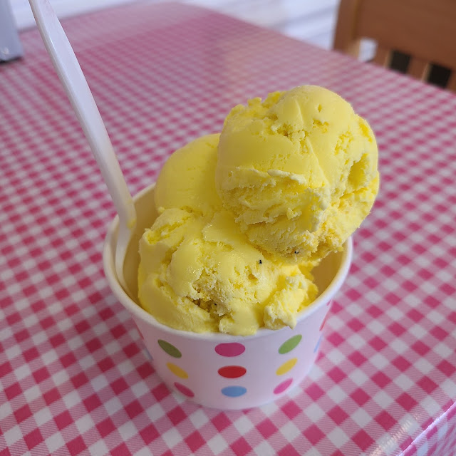 Lemon Poppy Seed Cake Ice Cream