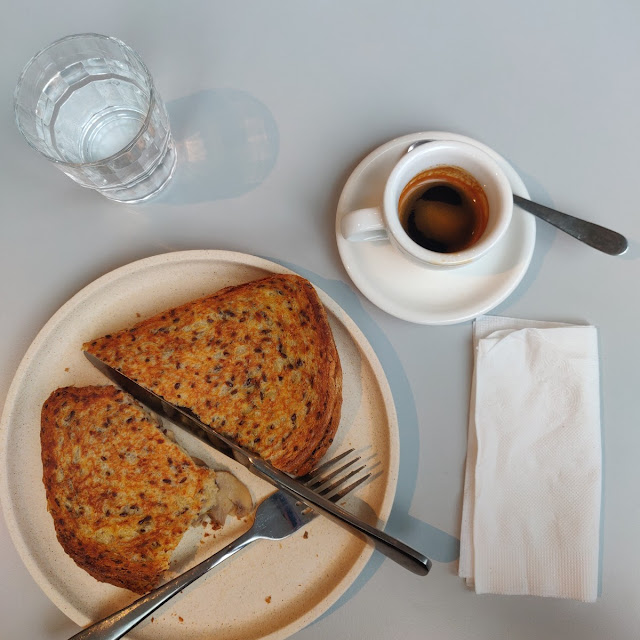 Mushroom Toastie