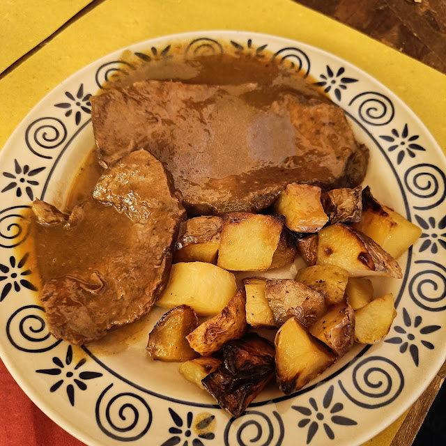 Arrosto Di Manzo Piemontese Con Patate Al Forno