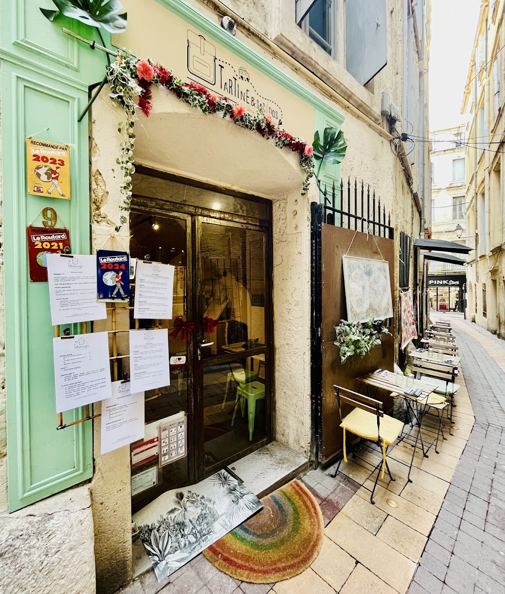 Tartine et sac a dos