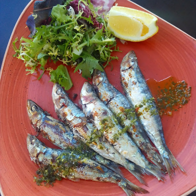 Sardinas A la Plancha