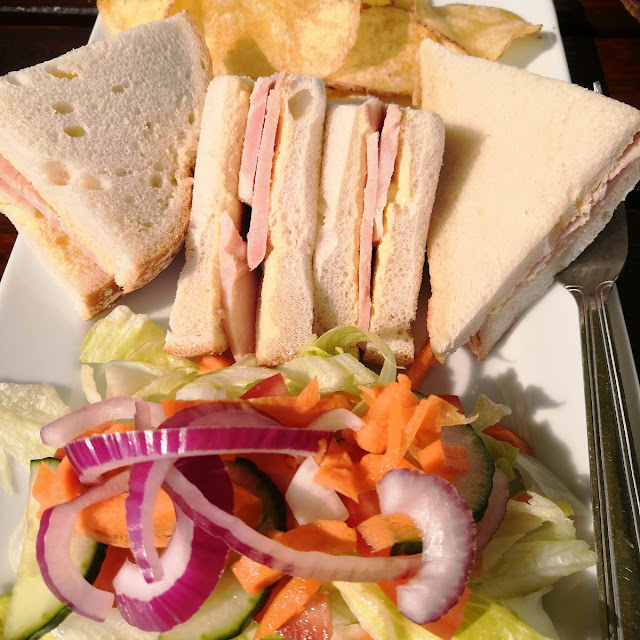Ham Sandwich and Tea