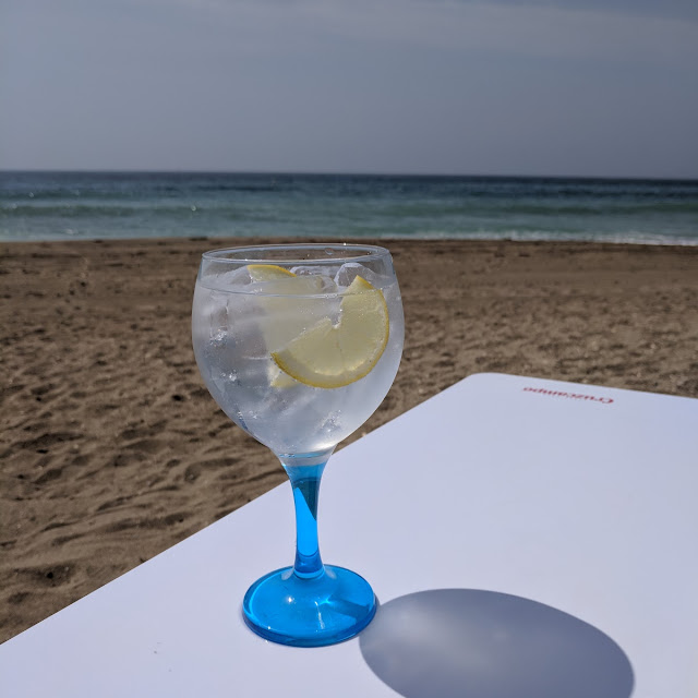 One N Only Glass Water Jokes Gin and Tonic