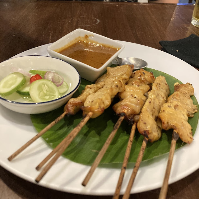 Chicken or Pork Satay