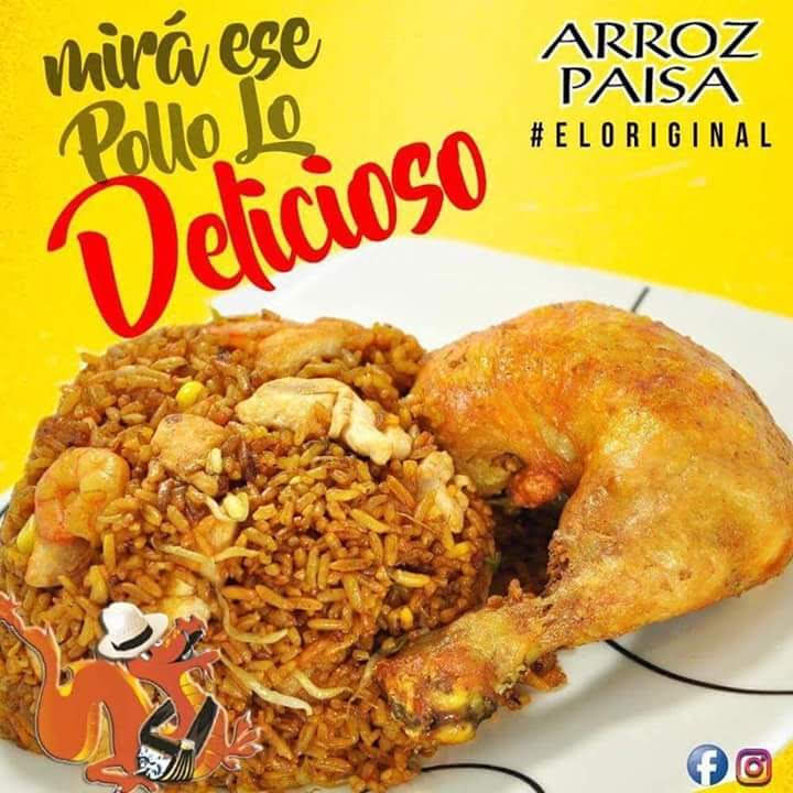 Arroz Paisa El ORIGINAL