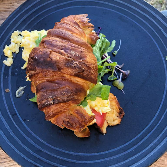 Butter Croissant with Scrambled Egg