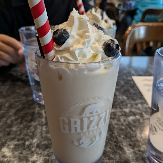 Blueberry Hill Boozy Milkshake