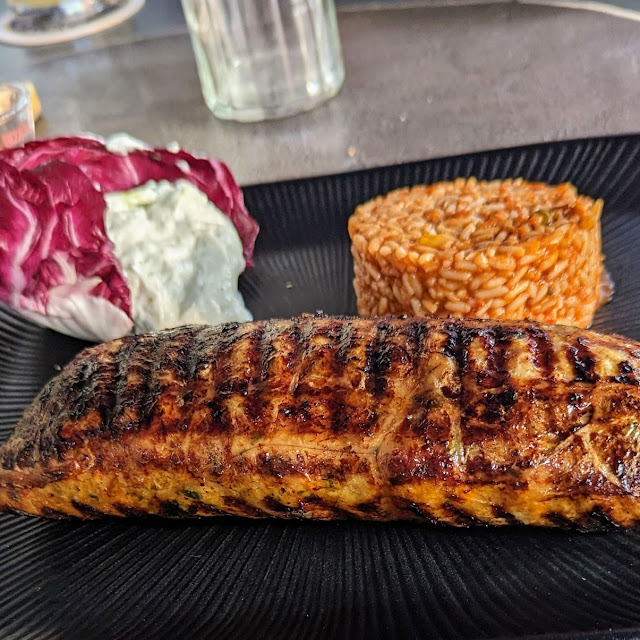 Bifteki Mit Tomatenreis