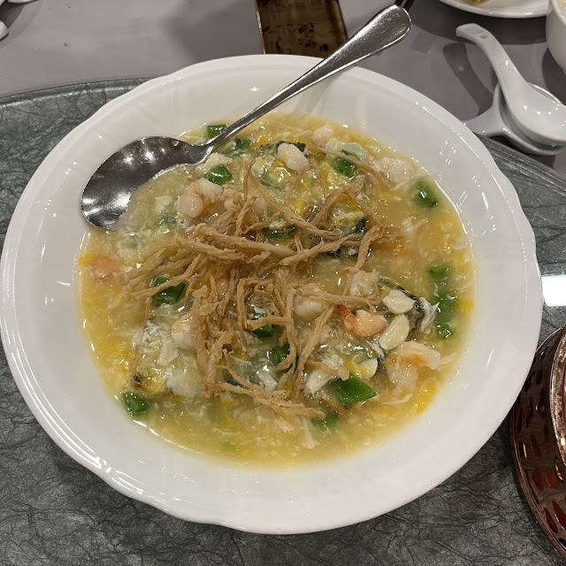 Shrimp Scallops Tofu Wrapped with Seaweed