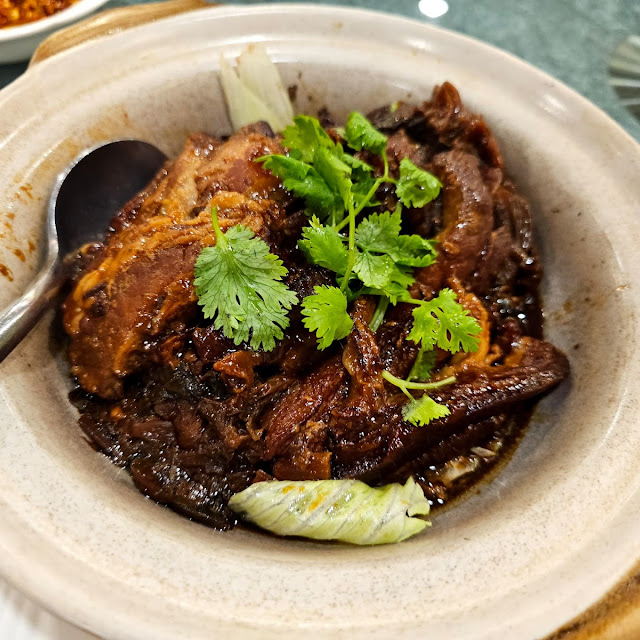 Braised Pork Belly with Pickled Vegetables