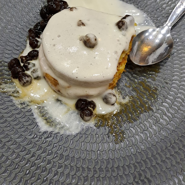 Pancake Cream Cheese Boba