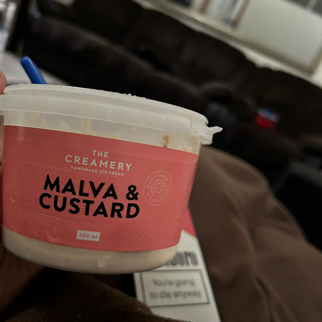 Malva and Custard Ice Cream