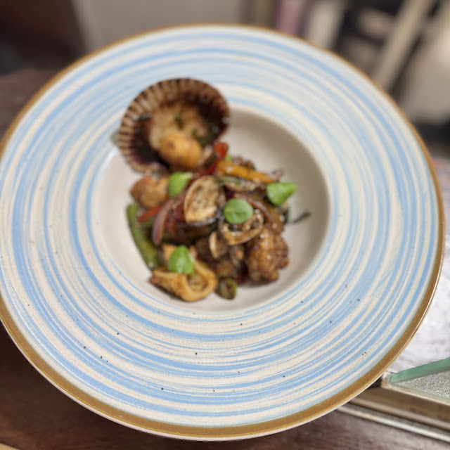 Mix de Verduras Con Mariscos