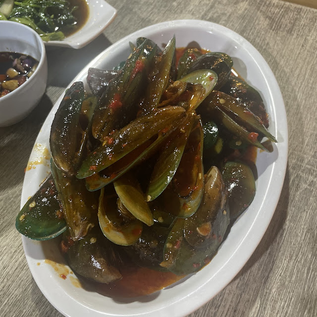 Kerang Hijau Saos Padang
