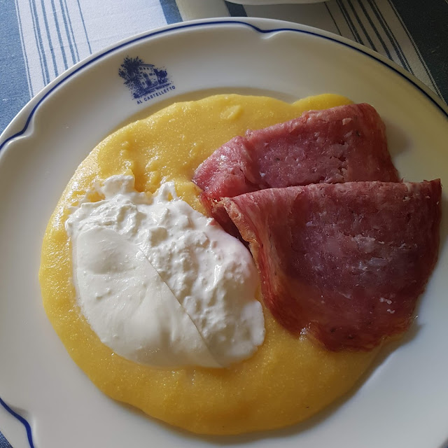 Polenta Burrata E Sopressa