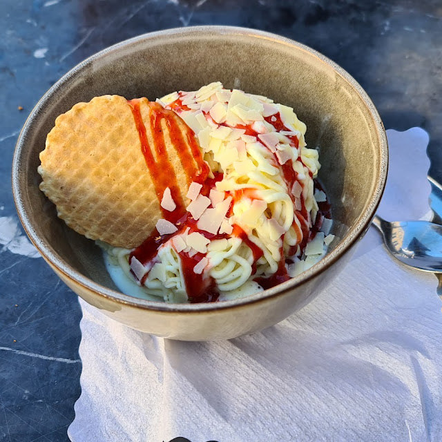 Spaghetti Eis