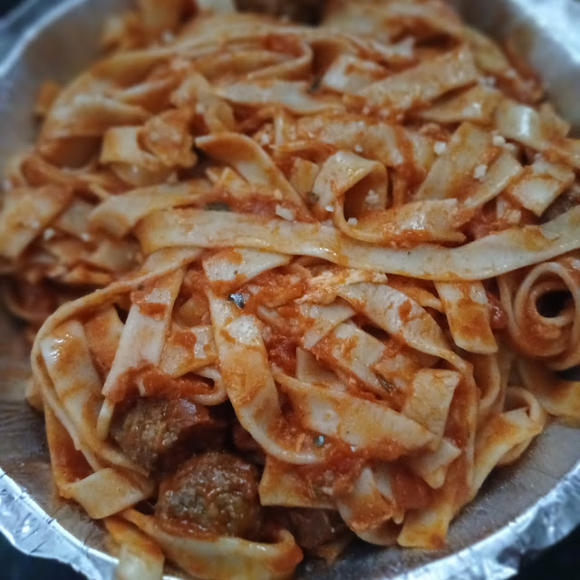 Meatballs Pasta Bolognese