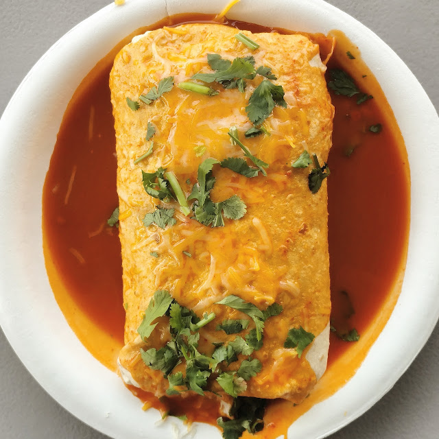 Wet Chicken Burrito