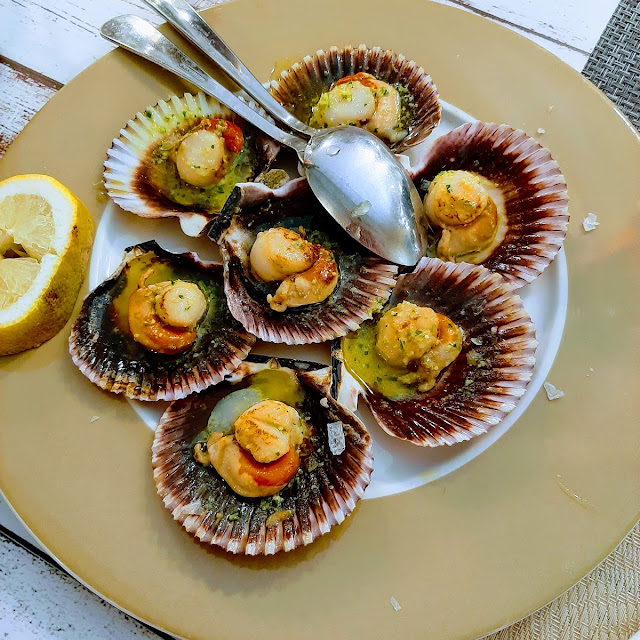 Zamburiñas A la Plancha