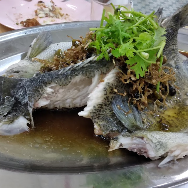 Steamed Soon Hock Fish