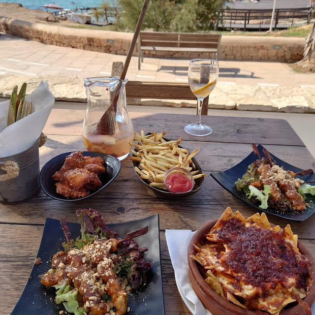 Satay Chicken Fries and Nachos with Honey